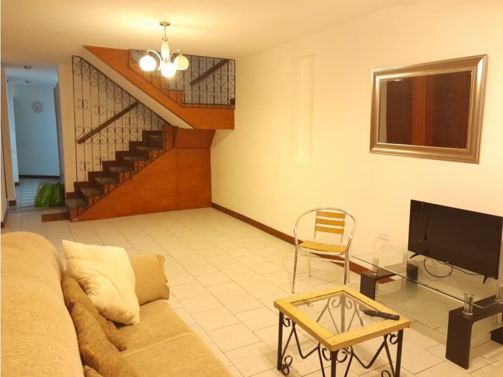 ALQUILO DUPLEX AMOBLADO EN MIRAFLORES - 1