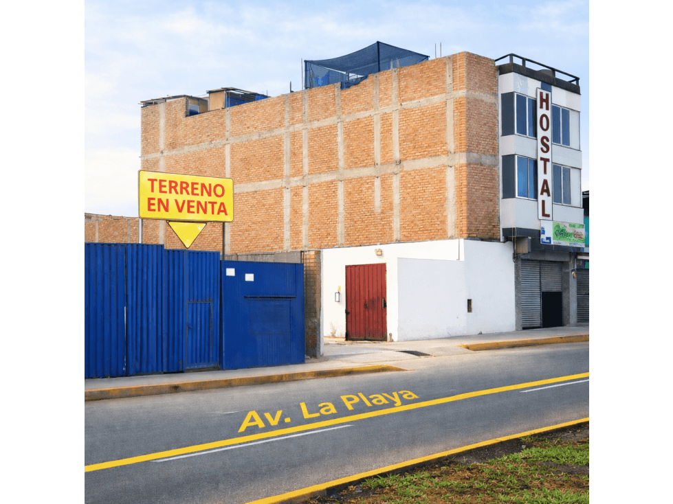 VENTA DE TERRRENO COMERCIAL EN AV. LA PLAYA VENTANILLA - 1