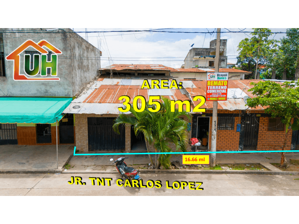 643-VENDO TERRENOS COMERCIALES PUCALLPA-FRENTE A PLAZA PEDRO PORTILLO - 1