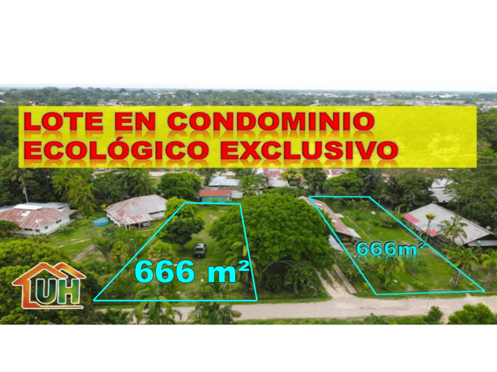 00589 - VENTA TERRENO URBANO - EN CODOMINIO ECOLOGICO EXCLUSIVO - 1