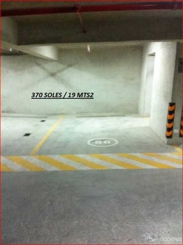 ESTACIONAMIENTO - COCHERA - PARQUEADERO EN MIRAFLORES - AV PARDO - 1