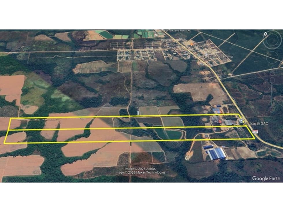 VENTA TERRENO RURAL EN C.F.B KM 50 - AREA 53HA 7,429 - CAMPO VERDE - 1