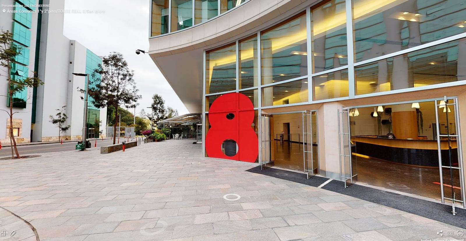 Oficina 510 m2 Centro Empresarial Real 8 en San Isidro - 1