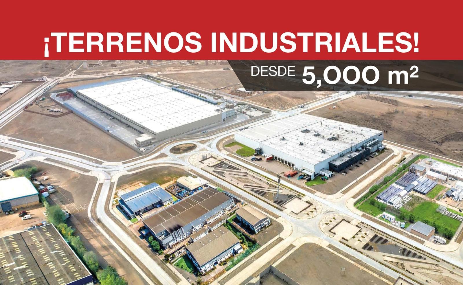 Terrenos Industriales I2, I3,I4 en Venta desde 5000 m2 hasta 20,000m2 - Lurín - 1