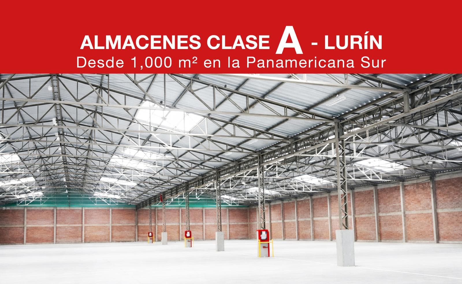 Almacén Industrial Clase A en Lurín – Desde 1,000 m² | Panamericana Sur - 1