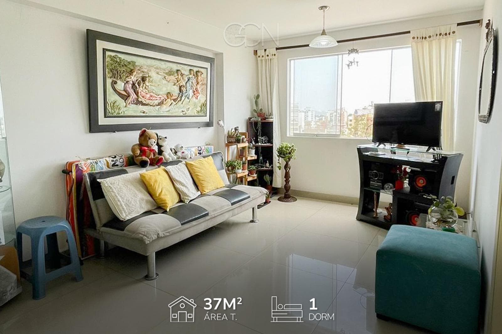 Minidepartamento en Venta la Calera de la Merced Surquillo - 1