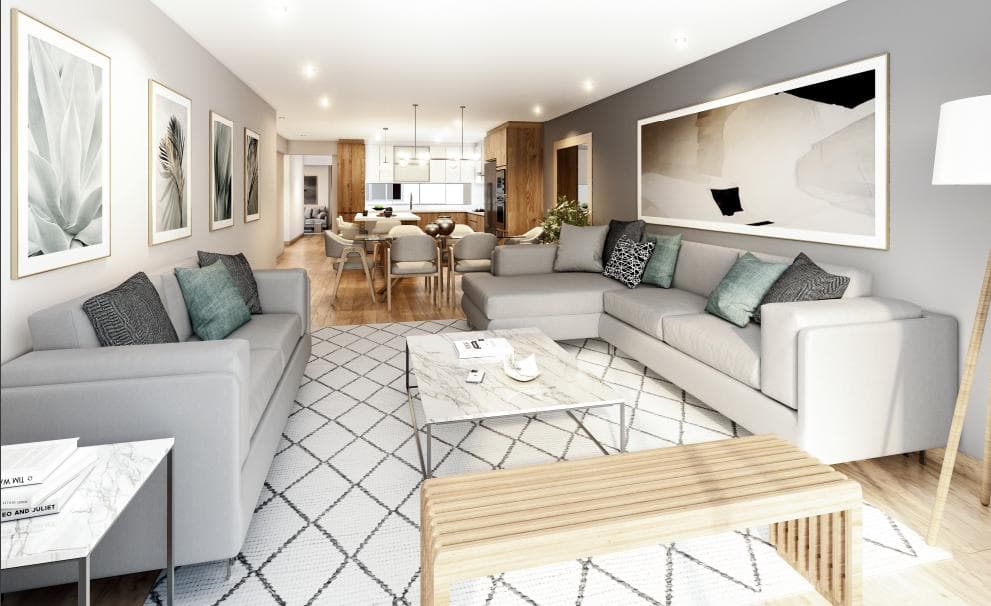 VENDO DEPARTAMENTO EN CHACARILLA DE EXCELENTES ACABADOS. - 1