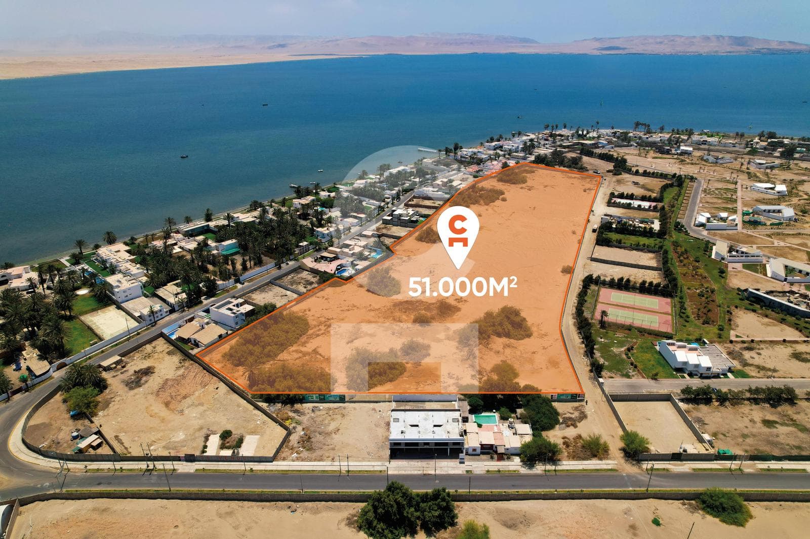 Gran Lote Frente al Mar en Paracas – 51,000 m² para Proyecto Turístico o Hotelero - 1