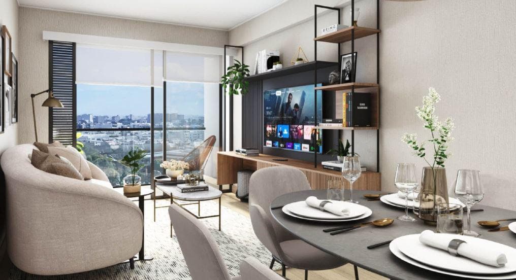 VENTA DE DEPARTAMENTOS EN ESTRENO A CUADRAS DEL JOCKEY PLAZA Y EL POLO - 1