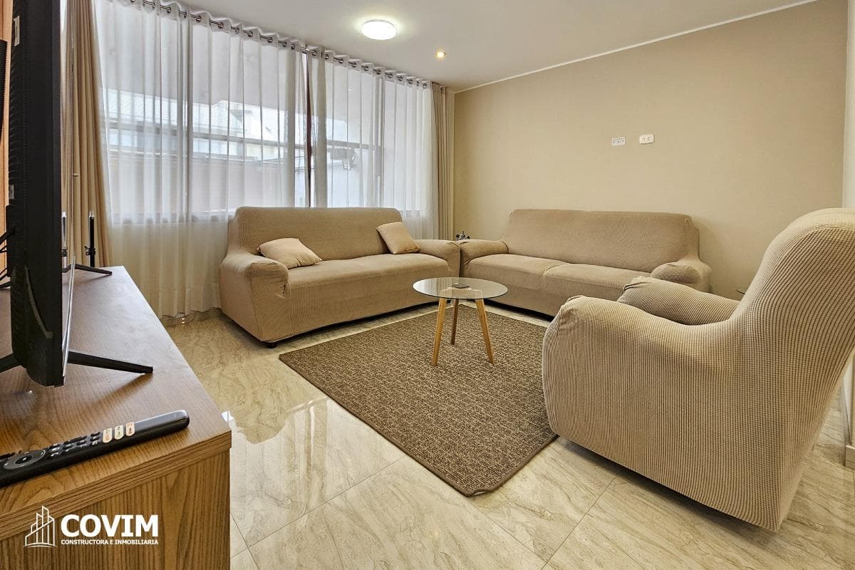 En Alquiler Departamento Amoblado en Cerro Colorado – Urb. La Pradera - 1