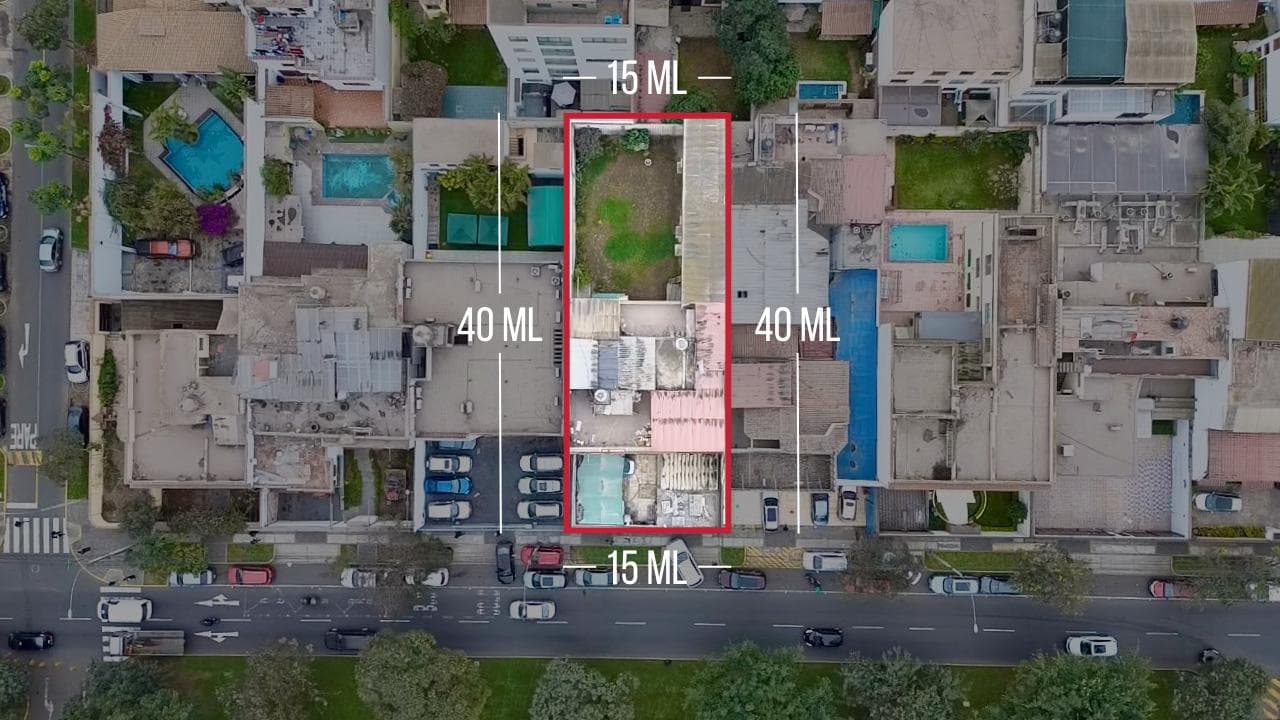 Venta de Inmueble para Proyecto Comercial – 600 m² en Av. Guardia Civil, San Isidro - 1