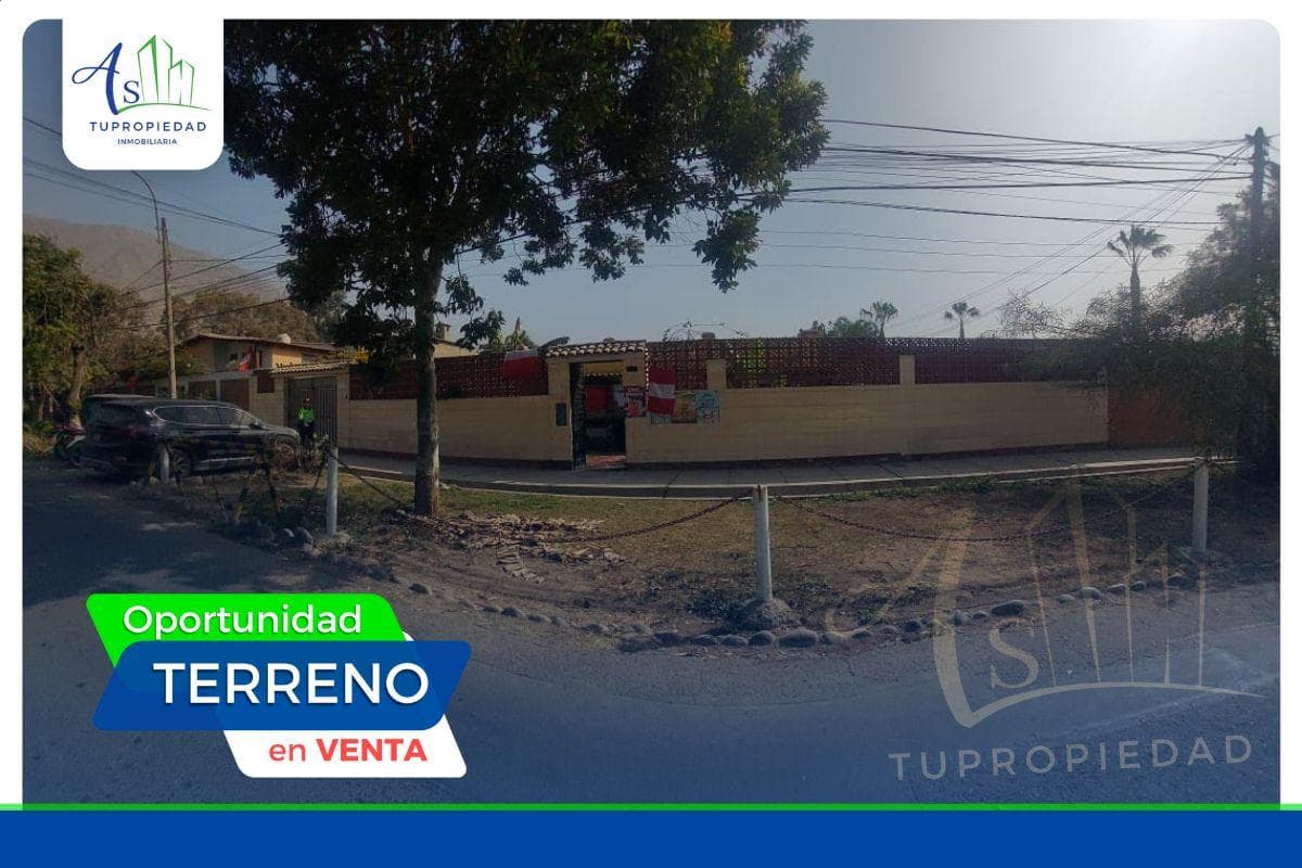 VENTA TERRENO AVENIDA EL ROSARIO CHACLACAYO - 1