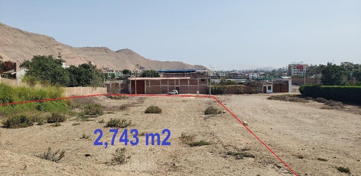 pachacamac venta terreno urbano 2743 MTS. VICKY 9.4.5.8.8.8.9.8.2 - 1