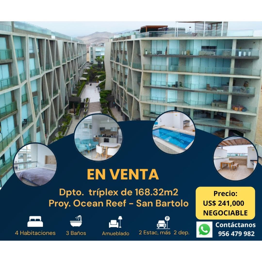 Departamento en SAN BARTOLO - 1