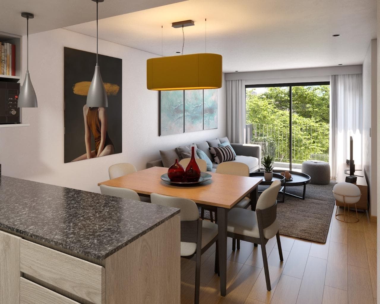 Departamento en venta de 3 dormitorios ubicado en San Luis, cerca a la Videna y La Rambla San Borja - 1