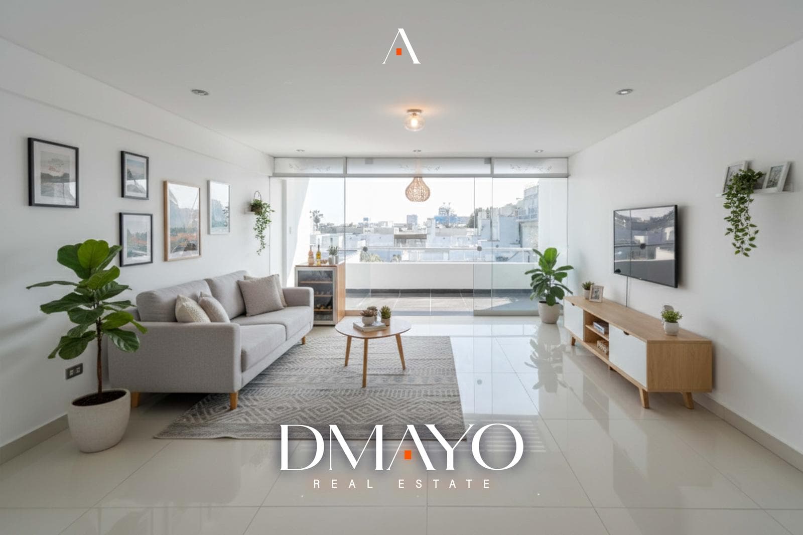 Se vende departamento súper amplio con 3 dormitorios y hermosa terraza a un paso del C.C El Polo - 1