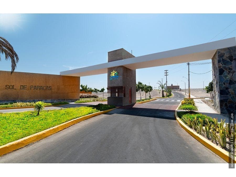 Se Vende Terreno En Condominio Sol De Paracas - 1