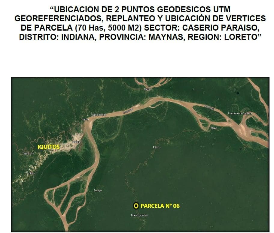 Terreno en AmazonasINVERSIÓN ESTRATÉGICA EN LA AMAZONÍA – 70.5 HECTÁREAS CON TÍTULO INSCRITO - 1