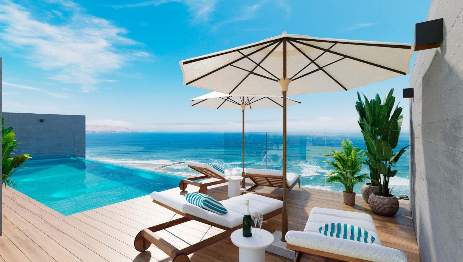 VENDO HERMOSOS DEPARTAMENTOS FRENTE AL MAR PLAYA SAN BARTOLO !! - 1