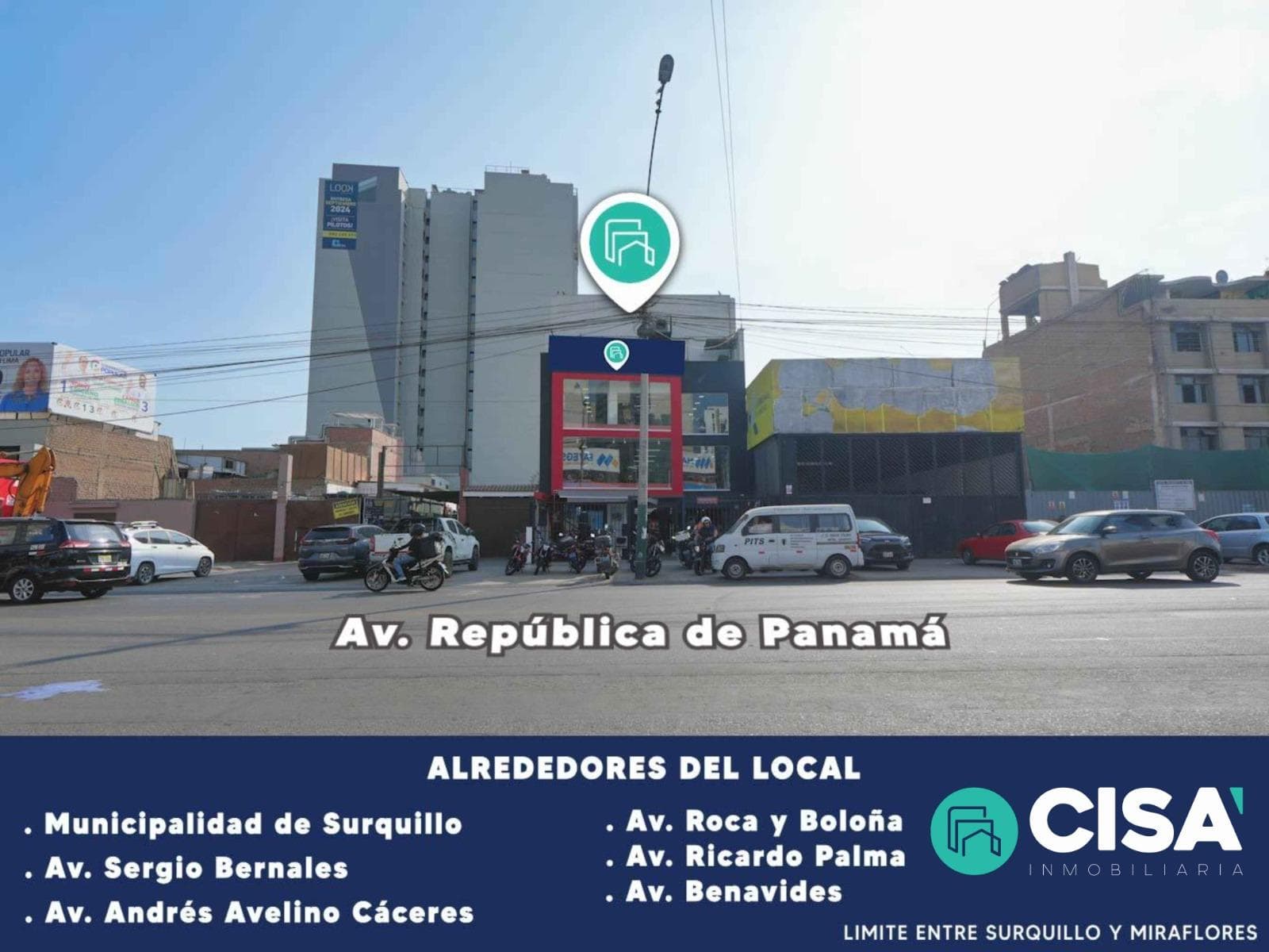 Alquilo Local Comercial en Surquillo Av Republica de Panama 5556 - 1
