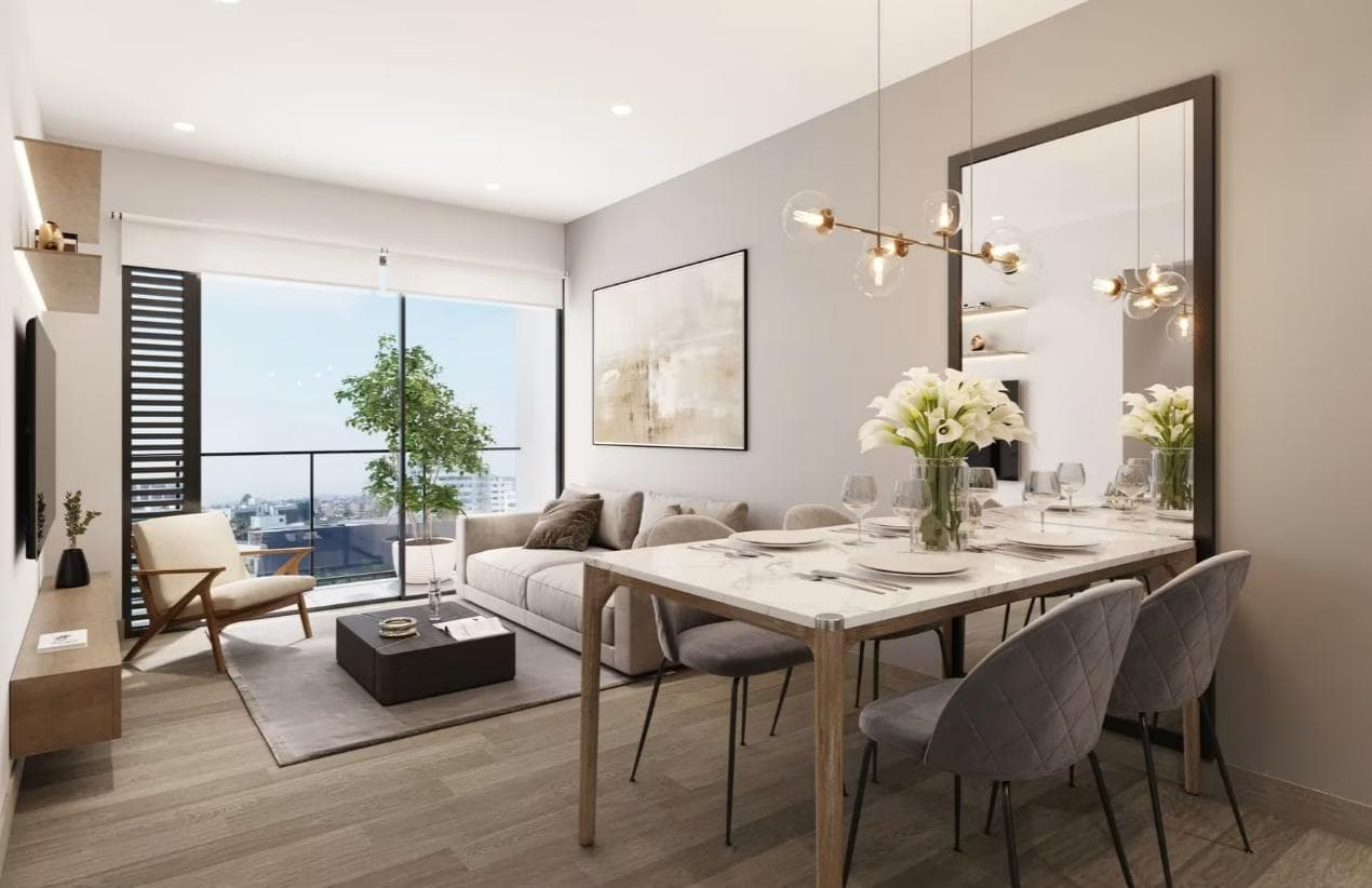 Departamento de estreno en Miraflores – 1 dormitorio con estudio - Disponible cochera - 1
