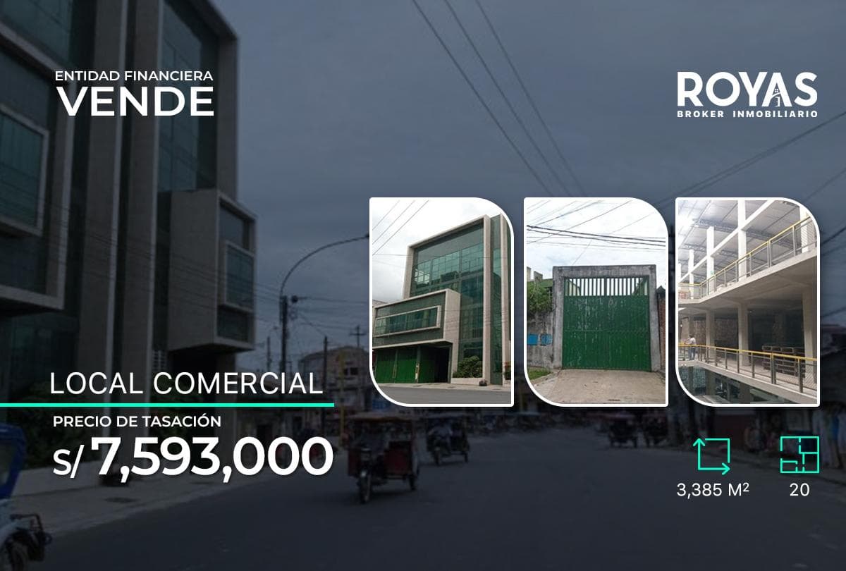Se Vende Amplio Local Comercial en Iquitos - 1