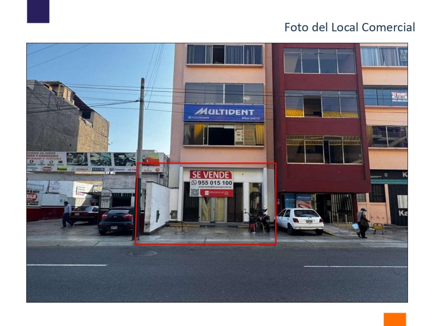 LOCAL COMERCIAL EN USUFRUCTO EN SURCO – 230.96 M² SOBRE AV. SANTIAGO DE SURCO - 1