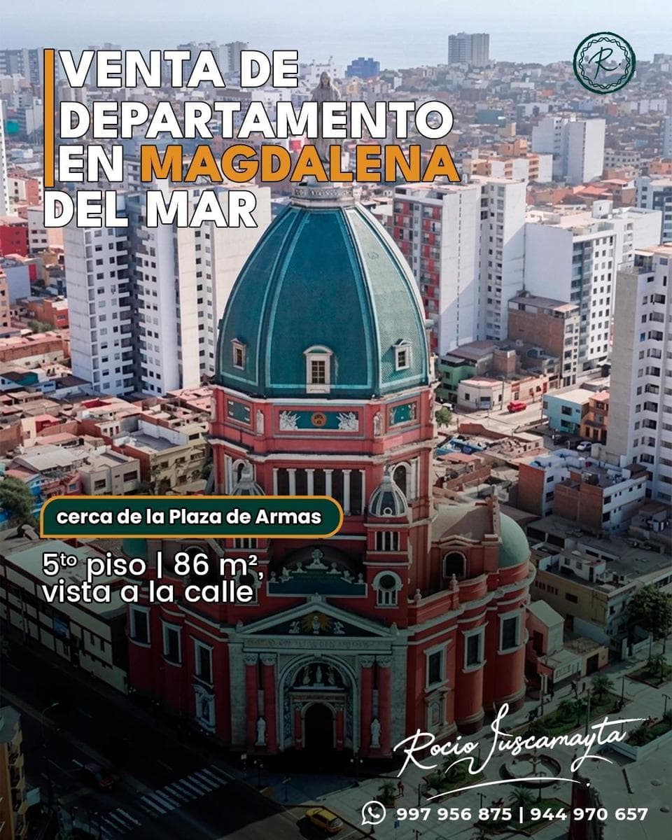 VENTA DE DEPARTAMENTO EN MAGDALENA DEL MAR - 1