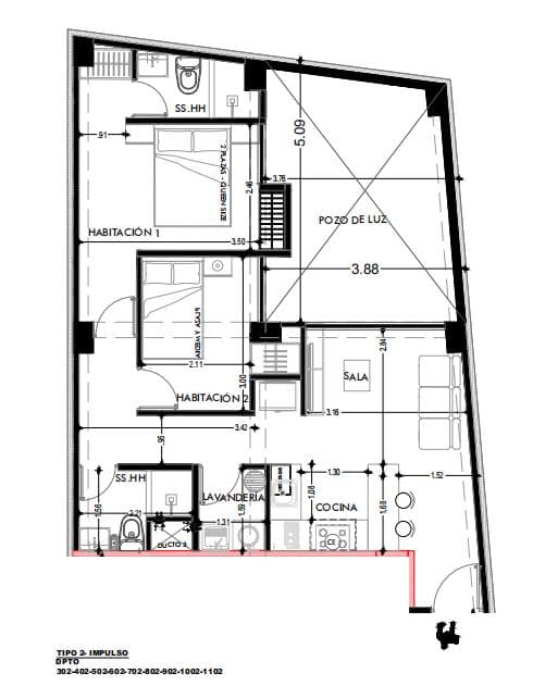 Venta de departamento en Huancayo (JIRON DALIAS) NEO RIVERA Dpto.202 - 1