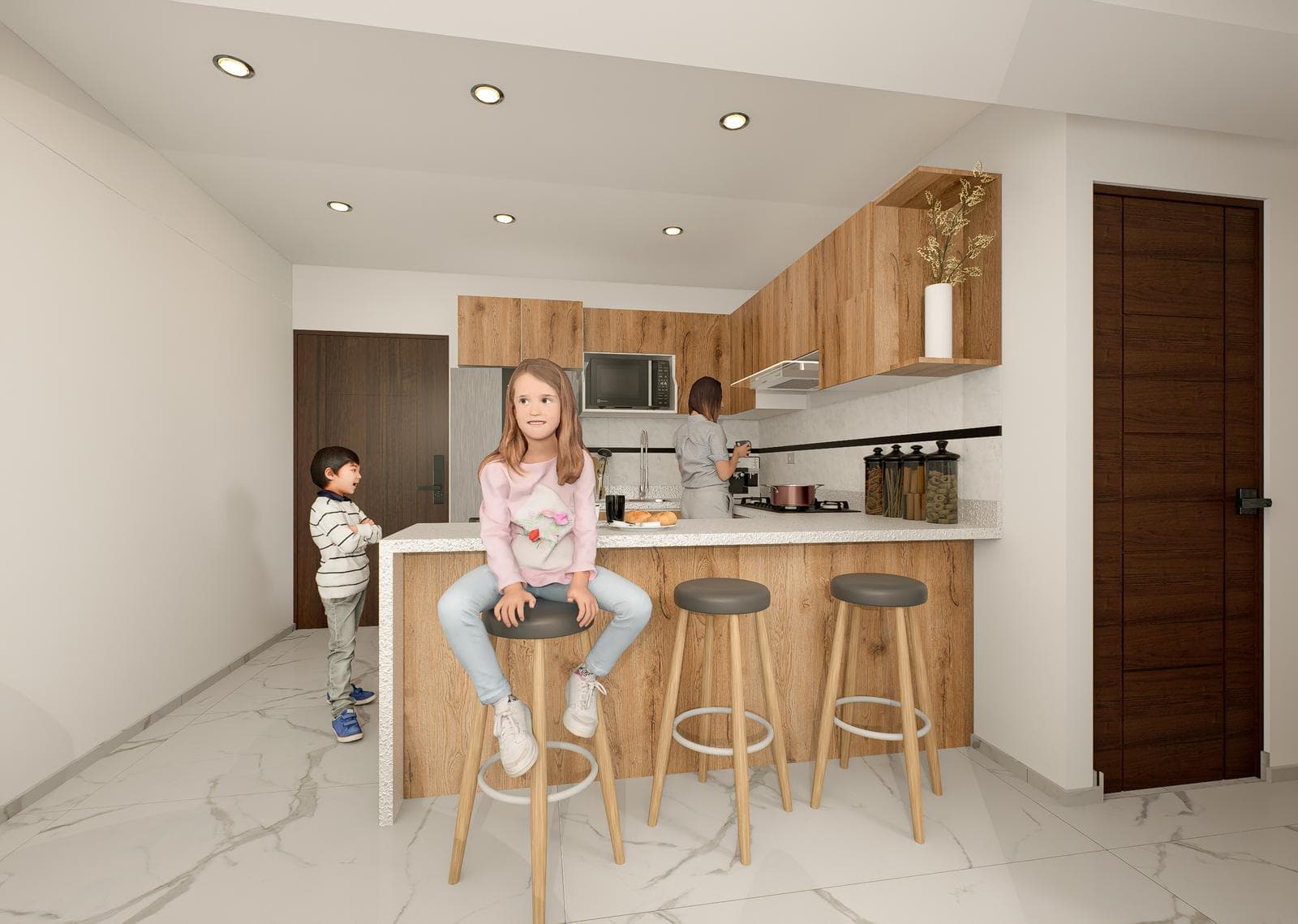 Departamento en venta en Huancayo (Calle Chacabuco). Distrito San Carlos Torre 2 Dpto. 204 - 1